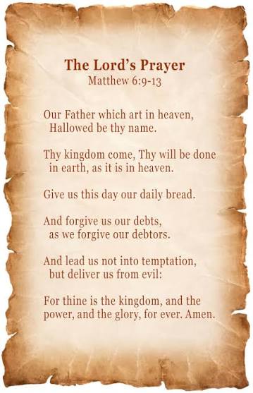 Lord's Prayer new